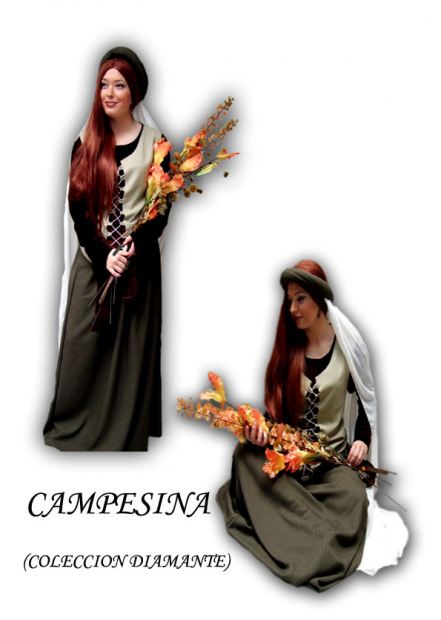Chaleco Corpiño de Campesina Medieval para Mujer