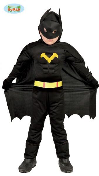 Disfraz de Batman con musculos