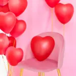 Globos latex forma corazón - Imagen 2