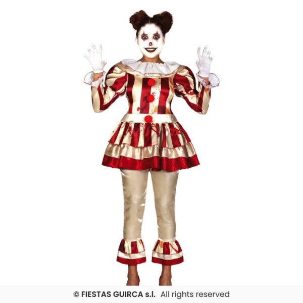 Disfraz de payasa malvada