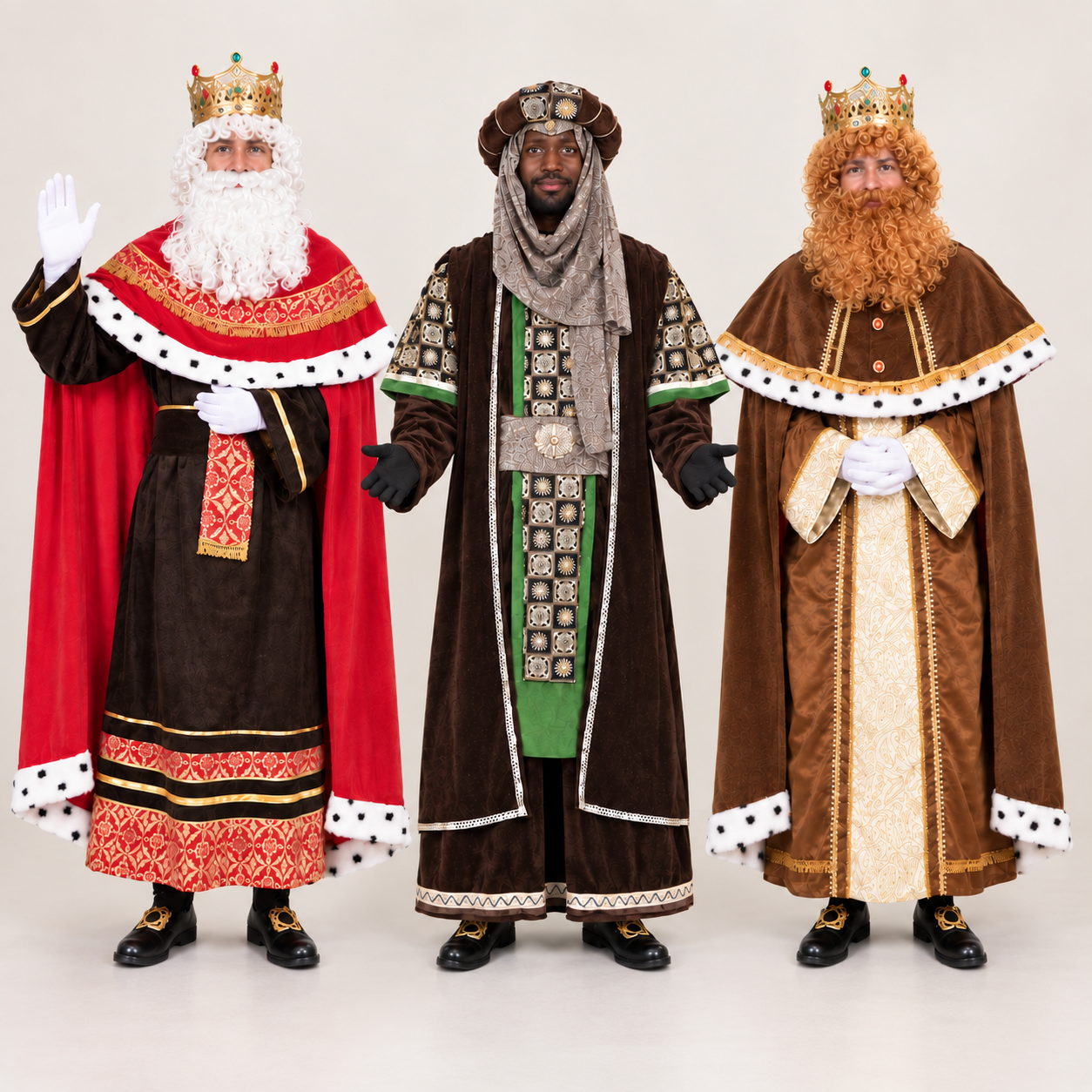 reyes magos llopis Alquiler Disfraz de Rey Gaspar - Imagen 1