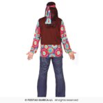 Disfraz de hippie hombre - Imagen 2