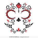 Pegatinas faciales de Catrina - Imagen 3