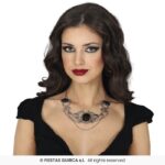 Collar con piedras negras - Imagen 2