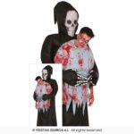 Disfraz llevando a la muerte hinchable - Imagen 2