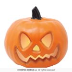 Calabaza con luz