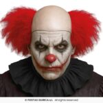 Calva de látex payaso